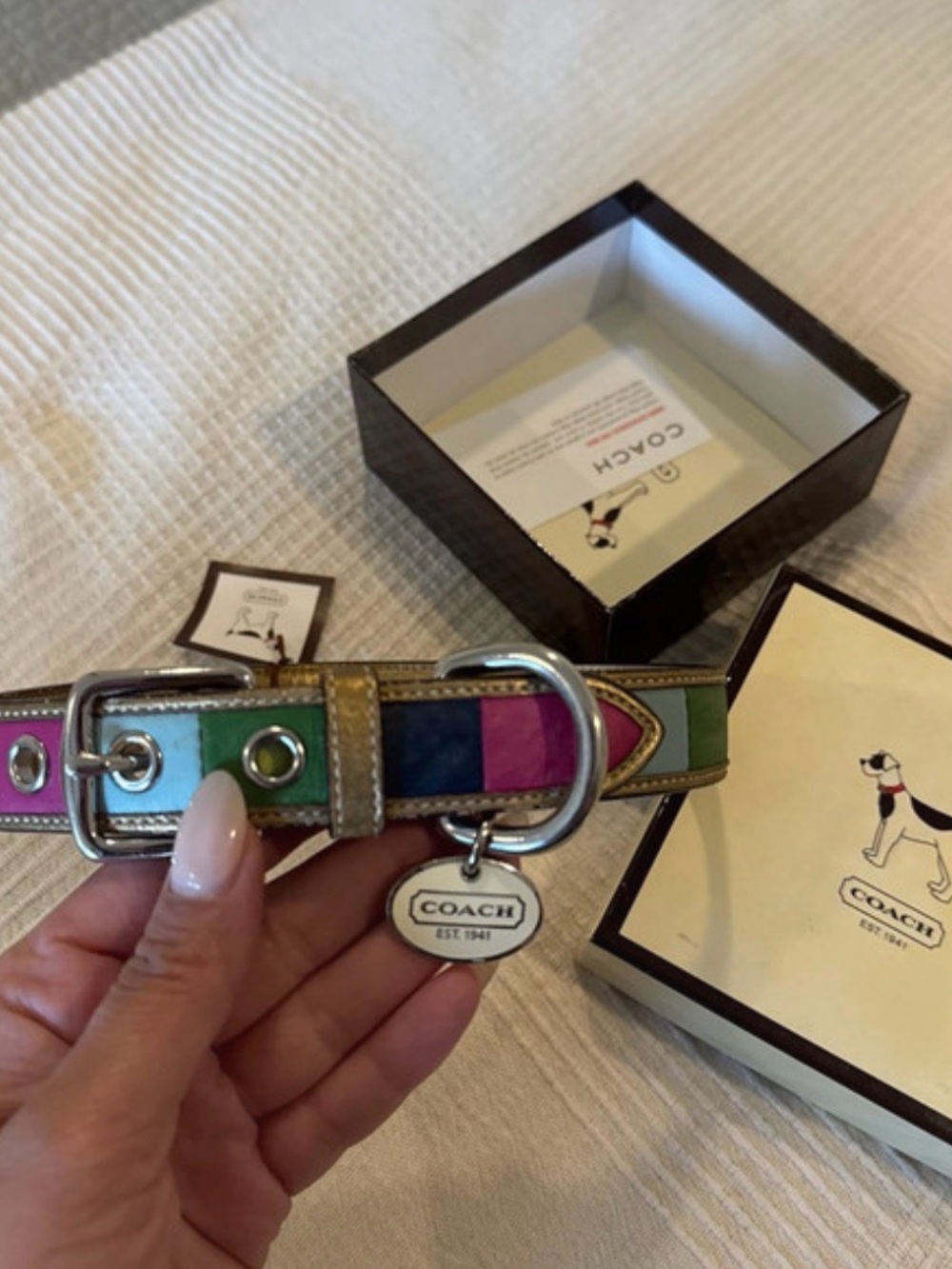 Dog coach collar size L-XL